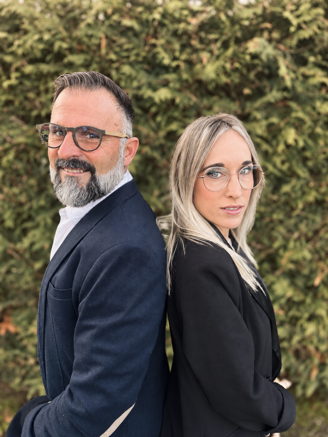 Laura et Frédéric, fondateurs de L’Écrin de Linge